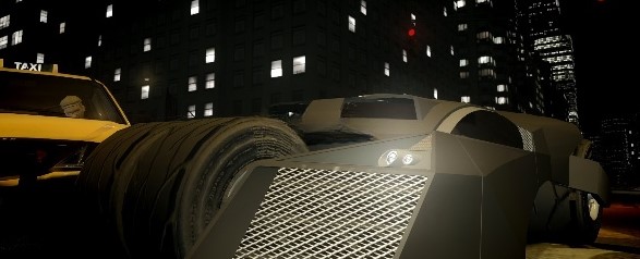 GTA4 侠盗猎车手4 蝙蝠车mod-Mods8游戏网