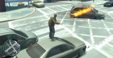 《侠盗猎车手GTA4》MOD 口中喷火(1.02版)-Mods8游戏网