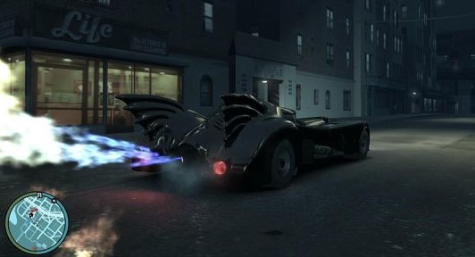 GTA4 侠盗猎车手4 蝙蝠侠主题 整合包MOD-Mods8游戏网