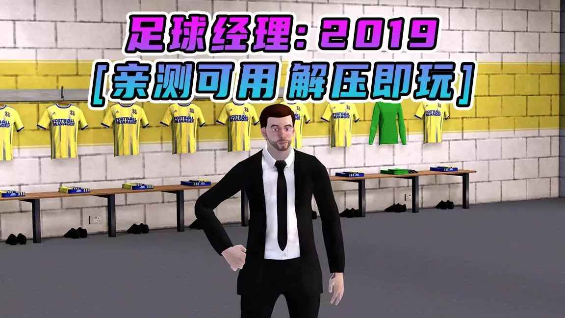 足球经理2019 简体中文 免安装 绿色版 [亲测可用 解压即玩]【4.49GB】-Mods8游戏网